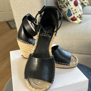 Vince Camuto size 6.5 Leera Espadrille Wedge Sandal.